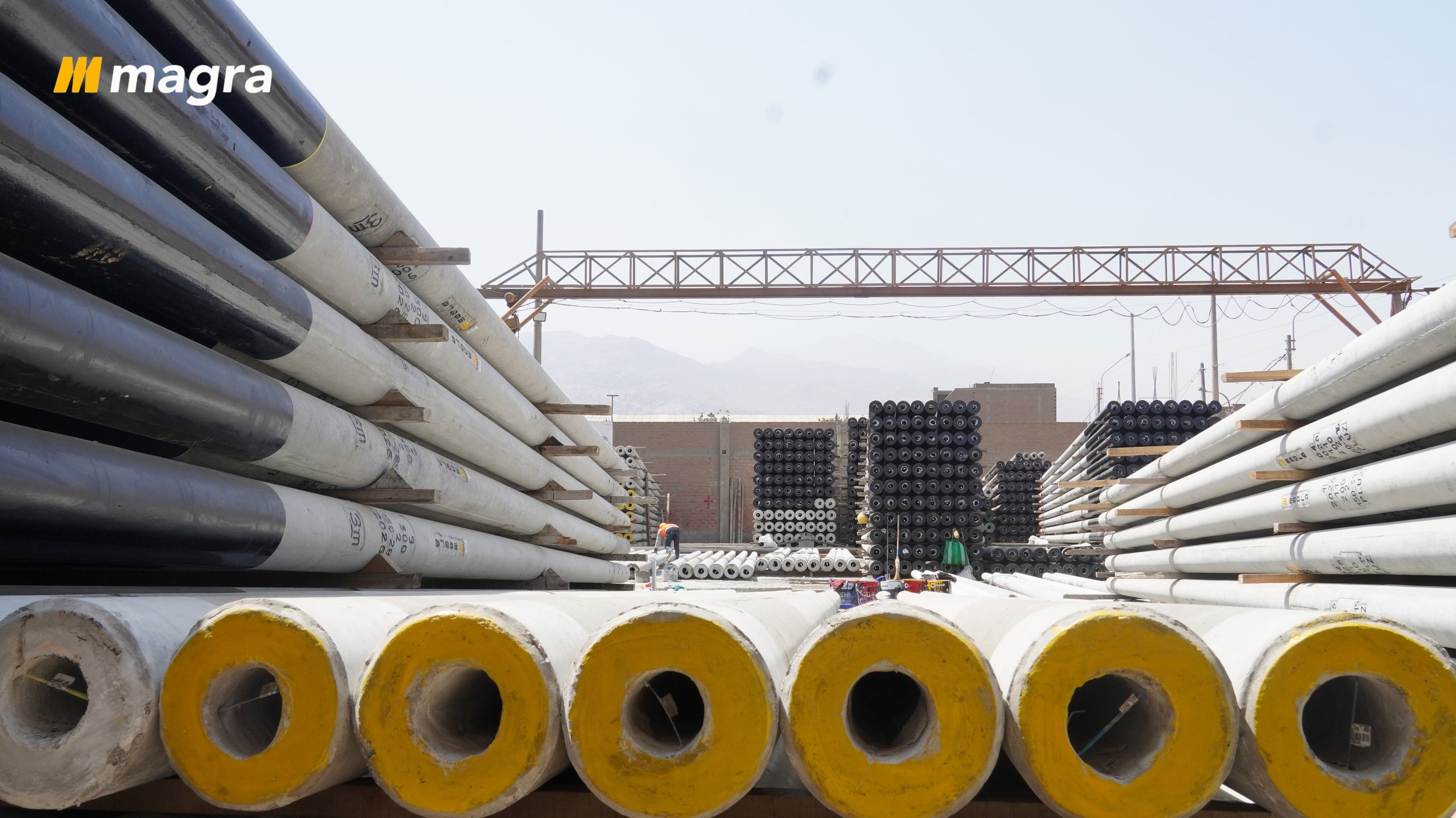 Inspecci&oacute;n t&eacute;cnica de calidad en postes de concreto Magra SAC